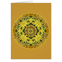 Daisy Bliss Solar Plexus Chakra Greeting Card