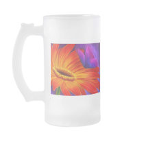 DAISY & BUTTERFLY ART PAINTING - MULTI MUGS