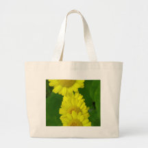 Daisy Canvas Bags