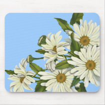 Daisy Cluster Mouse Pad