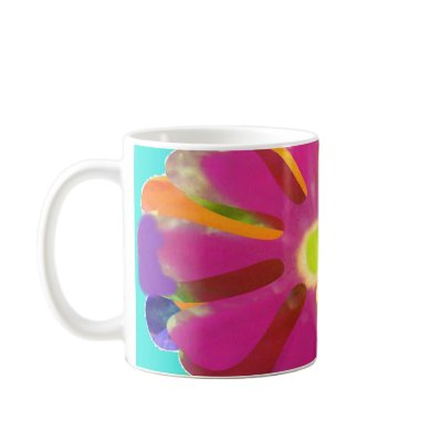 Daisy Craze Coffee Mugs by JudyMarisaEclecticCo