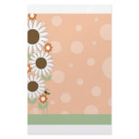 Daisy Flower Border Stationery Design