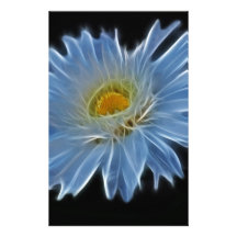 Daisy flower customized stationery