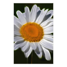 Daisy flower customized stationery