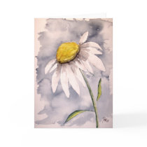 Daisy flower painting art gift