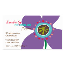 Daisy Flower Pop Fun Summer Daisies Whimsical Cute Business Card Templates