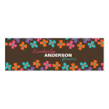 Daisy Flower Pop Fun Summer Daisies Whimsical Cute Business Card