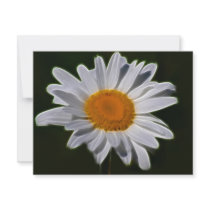 Daisy flower power invitation