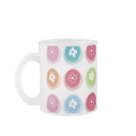 Daisy Fuzzy Colour Dots Mug