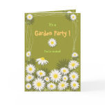 Daisy Garden Birthday Party Invitation