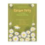 Daisy Garden Birthday Party Invitation