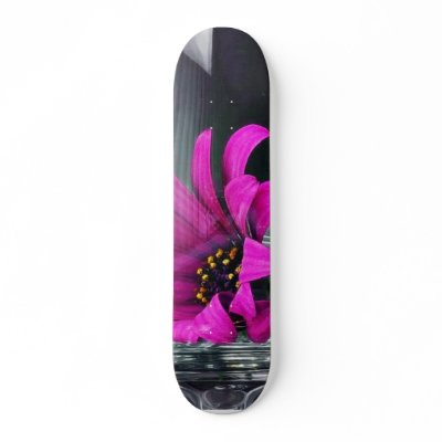 Daisy Glass Art Skateboards by lifesphere