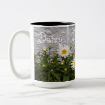 Daisy  Happy Daisies Mug-White