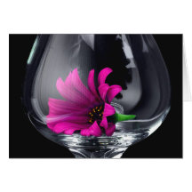 Daisy in a Glass BLANK CARD