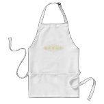 Daisy Line Art aprons