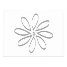 Daisy Outline Postcards