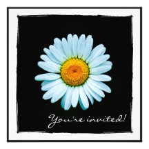 Daisy Party Invitation