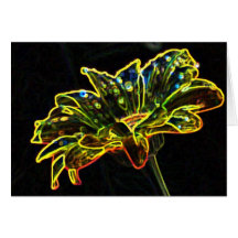 Daisy Raindrops Greeting Cards