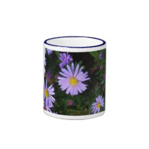 Daisy Ringer Mug