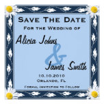 Daisy Save the Date Wedding Invite