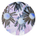Daisy Round Stickers