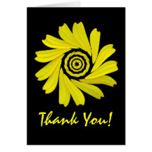 Daisy Thank You Card