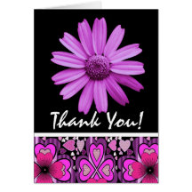 Daisy Thank You Notecard