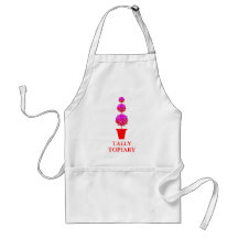 Daisy Topiary in Pinks Aprons