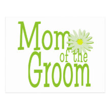 Daisy Wedding/ Mom of Groom Post Card