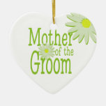 Daisy Wedding/ Mother of the Groom Christmas Ornaments