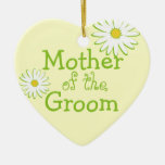 Daisy Wedding Mother of the Groom Ornaments