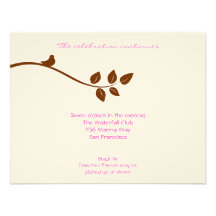 Dakota Bat Mitzvah Wedding Reception FELT PAPER Invite