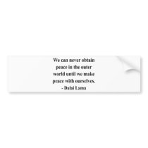 dalai lama quote 10a bumper stickers