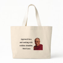 dalai lama quote 3b canvas bags