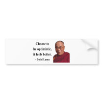 dalai lama quote 4b bumper sticker