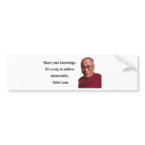 dalai lama quote 5b bumper stickers
