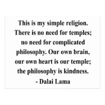 dalai lama quote 6a postcards
