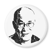 Dalai Lama T-shirt Magnets