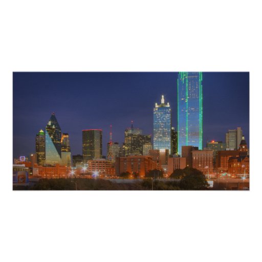 Dallas #5445 custom photo card