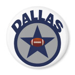 DALLAS FOOTBALL REFRIGERATOR MAGNETS