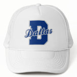 Dallas Letter Mesh Hats