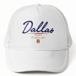 Dallas Script Mesh Hat
