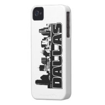 Dallas Skyline Case-Mate iPhone 4 Case