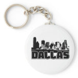 Dallas Skyline Keychains