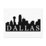 Dallas Skyline Postcard
