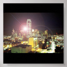 dallas_skyline poster
