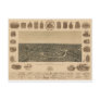 Dallas Texas in 1892 Postcard