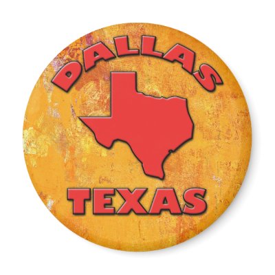 DALLAS, TEXAS REFRIGERATOR MAGNETS by dgpaulart