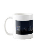 Dallas, Texas Skyline at Night mugs
