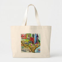 Dallas TX Tote Bag